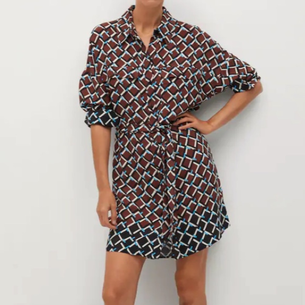 Mango shirt dress